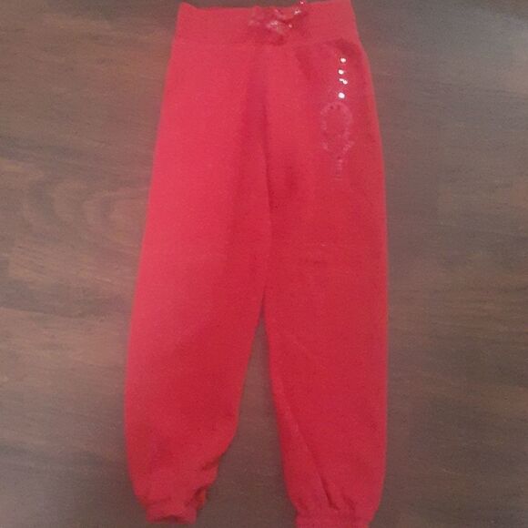 Joy xmas sweatpants size m 7/8 - Picture 1 of 4